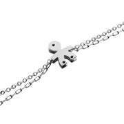 Le Bebé Bracciale bimbo oro bianco e diamante LBB521